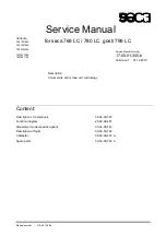 Seca 769 1321004 Service Manual preview