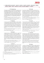 Preview for 8 page of Seca Robusta 813 bt Instructions For Use Manual