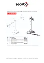 Предварительный просмотр 6 страницы Secabo 109.510.200 Instruction Manual