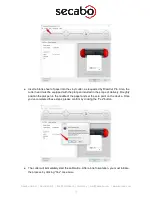 Предварительный просмотр 17 страницы Secabo FC100 Operating Manual