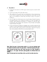 Предварительный просмотр 6 страницы Secabo TS-38 Operating Instructions Manual