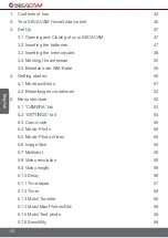 Предварительный просмотр 42 страницы SECACAM HomeVista Mobile Manual