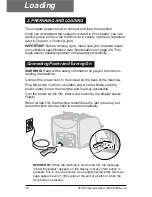 Preview for 10 page of Secap SI1000 Operator'S Manual