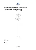 Предварительный просмотр 1 страницы Seccua UrSpring Installation And User Instructions Manual