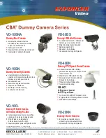 Предварительный просмотр 1 страницы SECO-LARM Dummy Camera VD-10PL Specifications