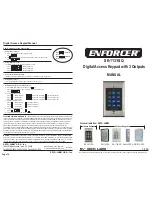 SECO-LARM Enforce SK-1131-SQ Manual preview