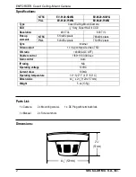 Предварительный просмотр 2 страницы SECO-LARM Enforcer EV-6120-N3WQ Manual