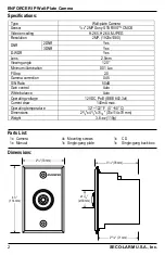 Preview for 2 page of SECO-LARM ENFORCER EV-N5205-3S4Q Manual