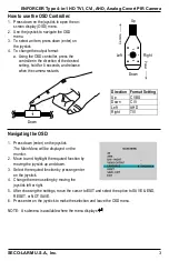 Preview for 3 page of SECO-LARM ENFORCER EV-Y6501-A3WQ On-Screen Display Manual