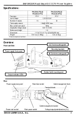 Preview for 3 page of SECO-LARM ENFORCER PH-U1612-PULQ Manual