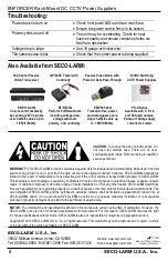 Preview for 8 page of SECO-LARM ENFORCER PH-U1612-PULQ Manual