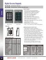 Предварительный просмотр 12 страницы SECO-LARM Enforcer SD-7251GCEX1Q Catalogue