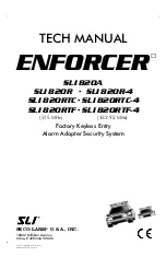 Preview for 1 page of SECO-LARM Enforcer SLI 820A Tech  Manual