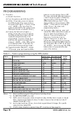 Preview for 18 page of SECO-LARM Enforcer SLI 820A Tech  Manual