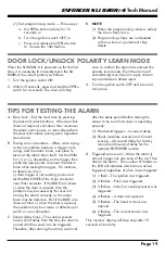 Preview for 19 page of SECO-LARM Enforcer SLI 820A Tech  Manual