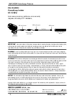 Предварительный просмотр 4 страницы SECO-LARM Enforcer VS-1V12BQ Installation Manual