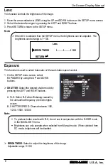 Preview for 6 page of SECO-LARM EV-2806-NMMQ On-Screen Display Manual