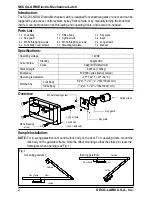 Preview for 2 page of SECO-LARM SD-231-ND1Q User Manual