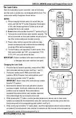 Предварительный просмотр 3 страницы SECO-LARM SD-962H-8LAQ Manual