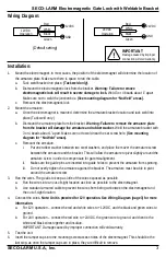 Предварительный просмотр 3 страницы SECO-LARM SLI E-942FC-1K3SQ Manual