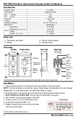 Preview for 2 page of SECO-LARM SLI ENFORCER SD-6176-SS1Q Manual