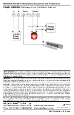 Preview for 4 page of SECO-LARM SLI ENFORCER SD-6176-SS1Q Manual