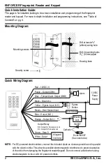 Предварительный просмотр 2 страницы SECO-LARM SLI ENFORCER SK-2612-SFSQ Manual