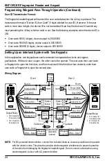 Предварительный просмотр 24 страницы SECO-LARM SLI ENFORCER SK-2612-SFSQ Manual