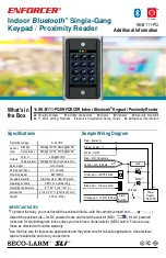 SECO-LARM SLI ENFORCER SK-B111-PQ Additional Information preview