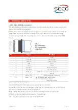 Предварительный просмотр 7 страницы Seco i-PAN T10 Baseboard Manual