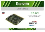 Preview for 1 page of Seco Q7-A29 User Manual