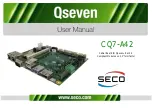 Seco Qseven CQ7-A42 User Manual preview