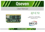 Seco Qseven mQ7-C72 User Manual preview