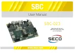 Seco SBC-D23 User Manual предпросмотр