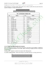 Preview for 20 page of Seco SECO104-CX700M User Manual