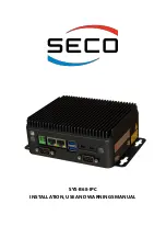 Preview for 1 page of Seco SYS-B68-IPC Installation, Use And Warnings Manual