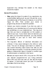 Preview for 37 page of Second Sight Argus 2s User Manual