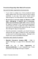 Preview for 41 page of Second Sight Argus 2s User Manual