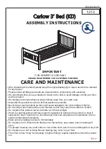 Preview for 1 page of Seconique Furniture Carlow 3 Assembly Instructions