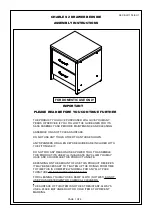 Seconique Furniture Charles 100-103-029 Assembly Instructions Manual preview