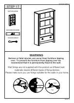 Preview for 12 page of Seconique Furniture LUDLOW BOOKCASE Assembly Instructions Manual