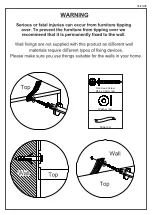 Preview for 13 page of Seconique Furniture NEVADA 2 DOOR 1 DRAWER WARDROBE Assembly Instructions Manual