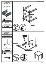 Preview for 4 page of Seconique Furniture TORTILLA Assembly Instructions