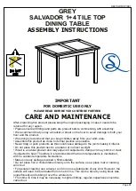 Seconique 400-401-173 Assembly Instructions Manual предпросмотр