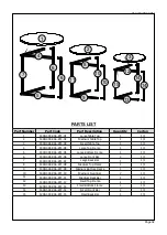 Preview for 2 page of Seconique ATHENS ROUND 3PC NEST OF TABLES Assembly Instructions Manual