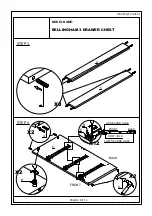 Preview for 6 page of Seconique BELLINGHAM 3 DRAWER CHEST Quick Start Manual