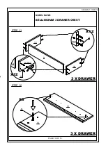 Preview for 10 page of Seconique BELLINGHAM 3 DRAWER CHEST Quick Start Manual