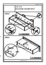 Preview for 11 page of Seconique BELLINGHAM 3 DRAWER CHEST Quick Start Manual