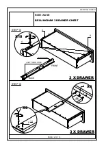 Preview for 12 page of Seconique BELLINGHAM 3 DRAWER CHEST Quick Start Manual