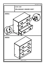 Preview for 13 page of Seconique BELLINGHAM 3 DRAWER CHEST Quick Start Manual